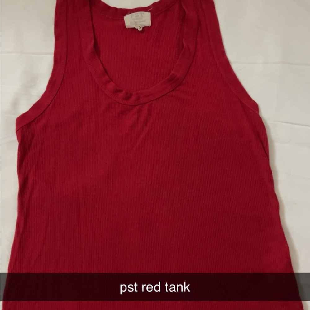 Red Tank Top